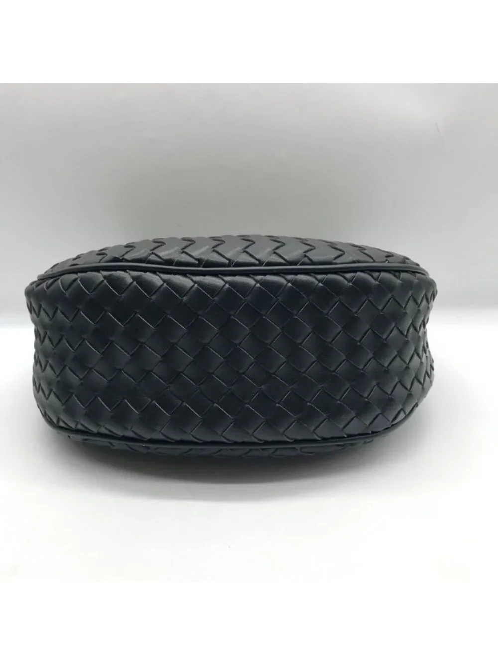 On 34th Black Woven Crossbody Convertible Satchel Bag